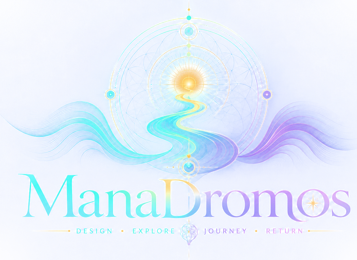 ManaDromos. Design, Explore, Journey, Return.
